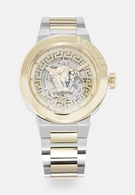 unisex versace watch|Versace two tone watch.